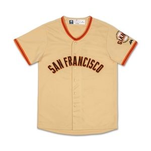 Pink+Dolphin MAJESTIC® X SF GIANTS™ JERSEY